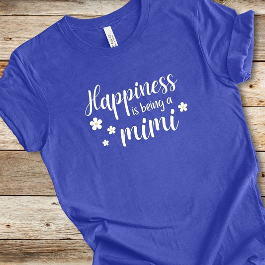 Floral Happiness Is Being A Mimi Tee