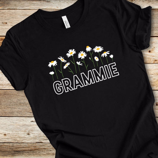 Grammie With Daisies Tee