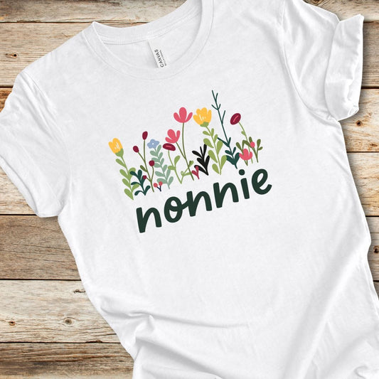 Colorful Wildflower Nonnie Tee