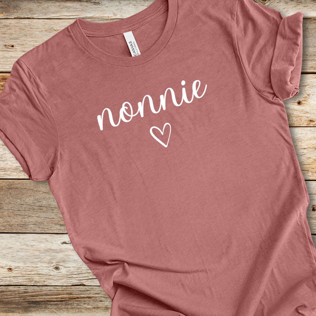 Nonnie With Heart Tee