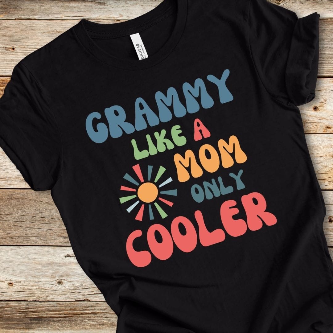 Grammy Like A Mom Only Cooler Tee