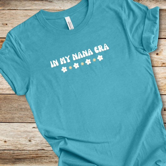 Floral Nana Era Tee