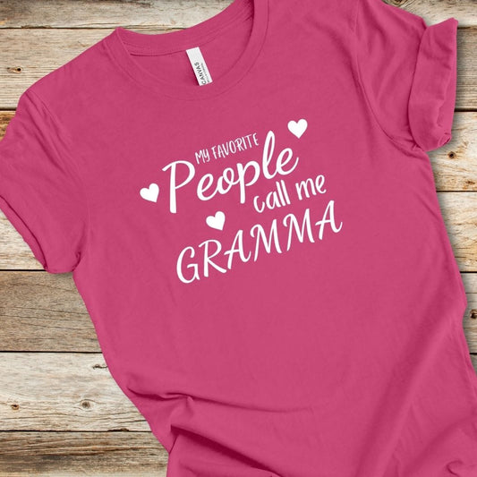 My Favorite People Call Me Gramma Tee