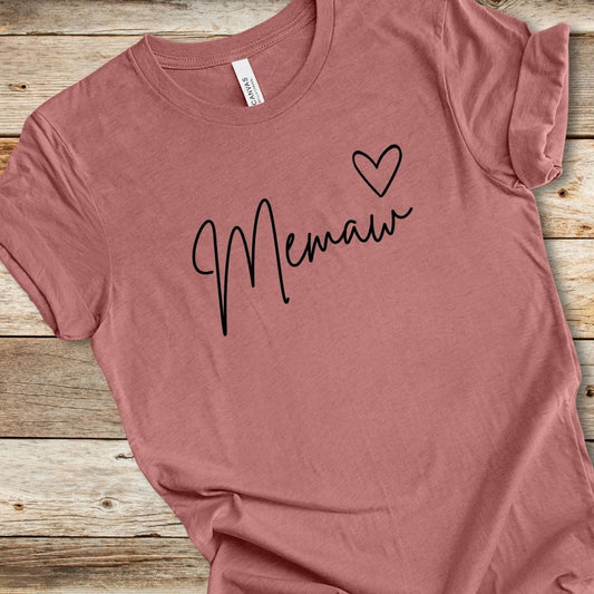 Memaw Heart Tee