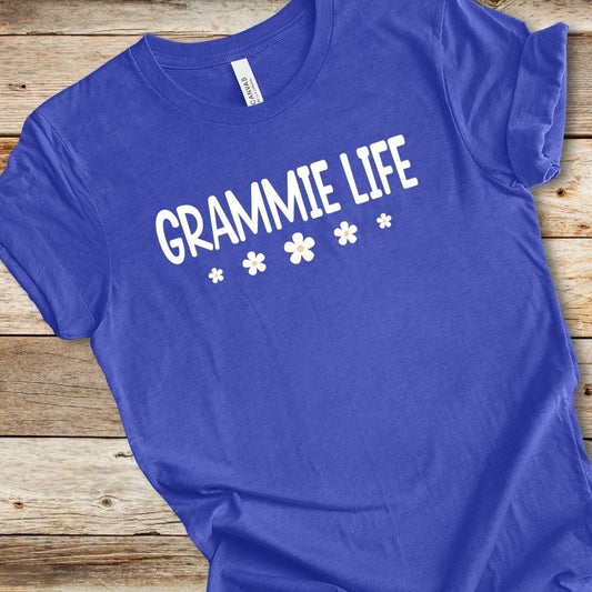 Grammie Life Flower Tee