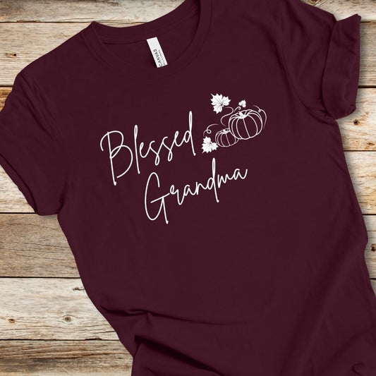 Fall Blessed Grandma Tee