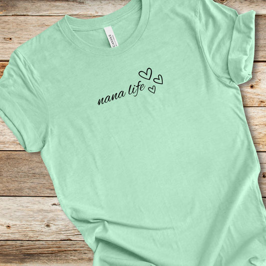 Nana Life Hearts Tee