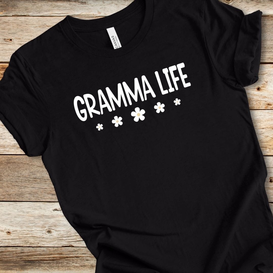 Gramma Life Flower Tee