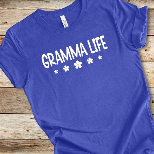 Gramma Life Flower Tee