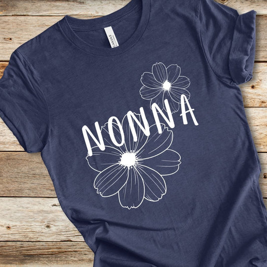 Floral 'Nonna' Tee