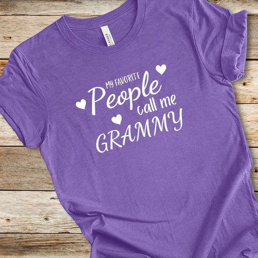 My Favorite People Call Me Grammy Tee