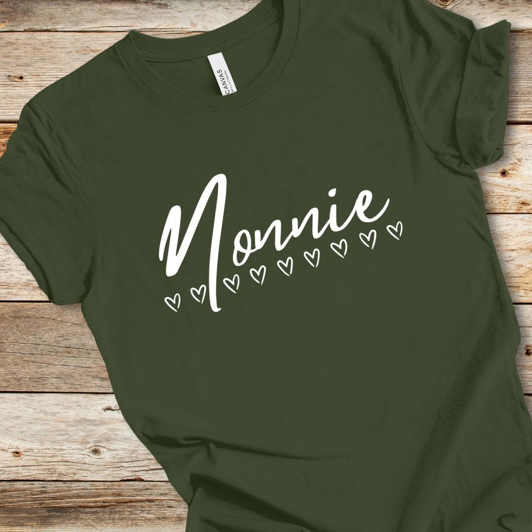 Nonnie With Hearts Tee