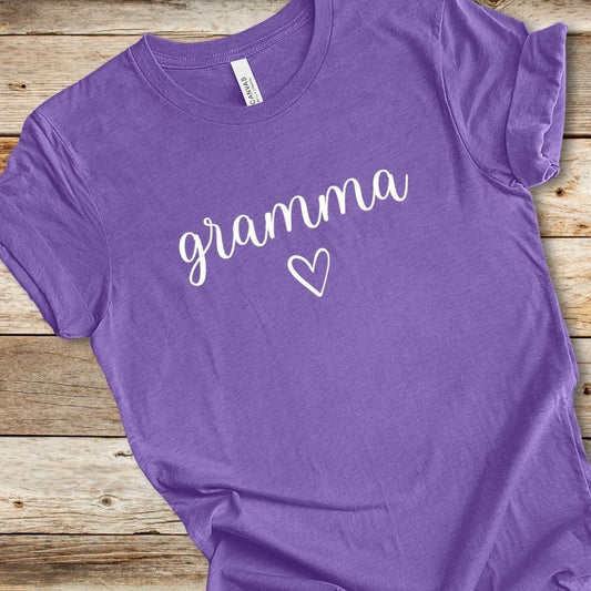 Gramma With Heart Tee