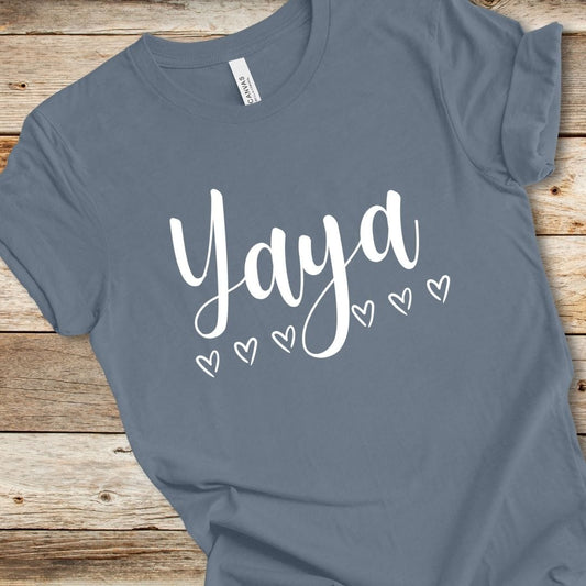 Yaya With Hearts Tee