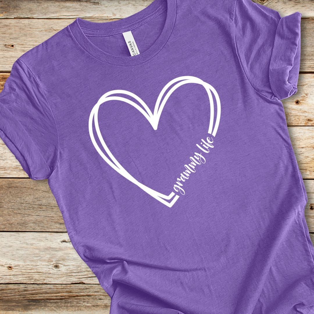 Grammy Life Hearts Tee