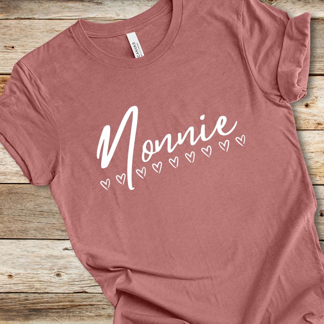 Nonnie With Hearts Tee