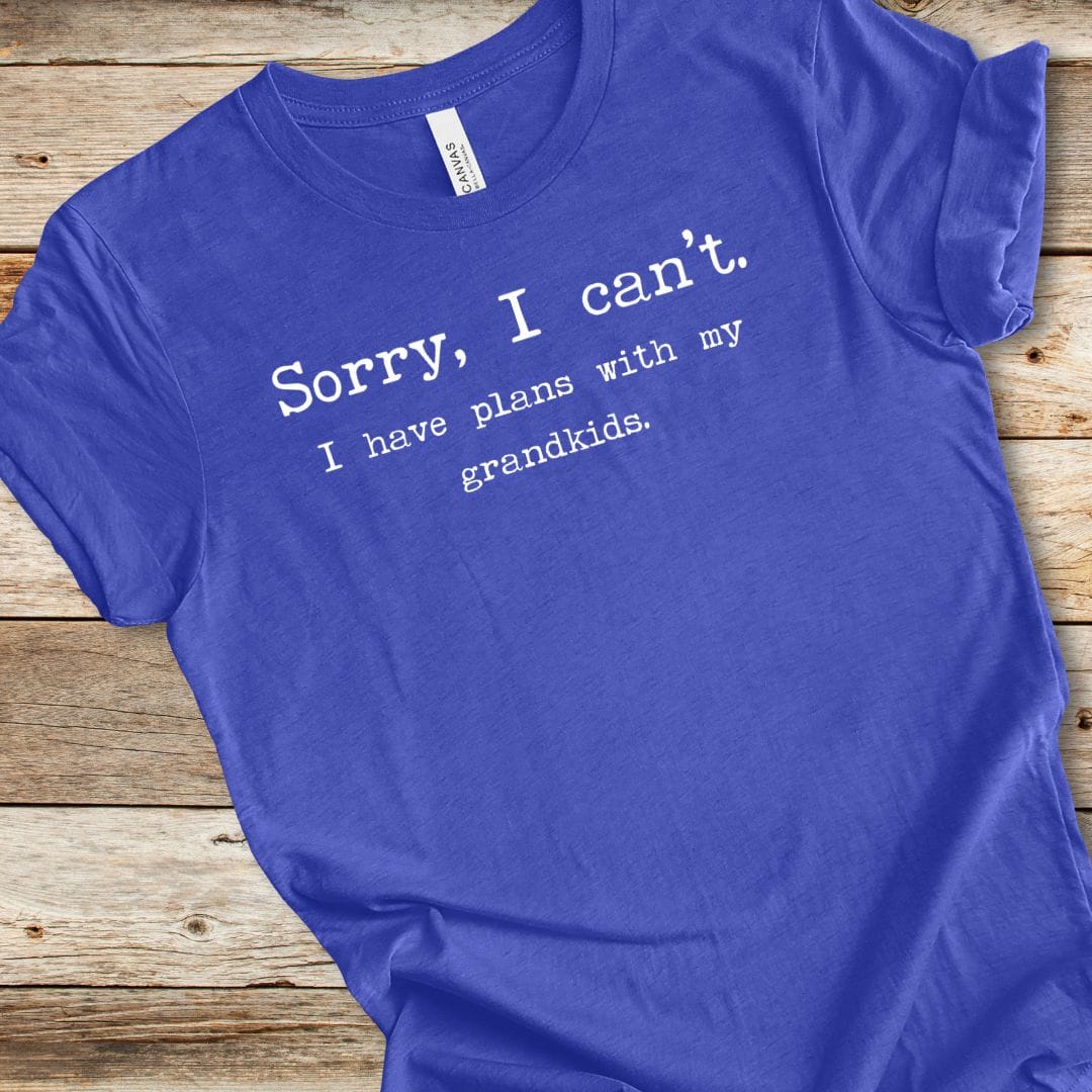 Plans With My Grandkids Tee