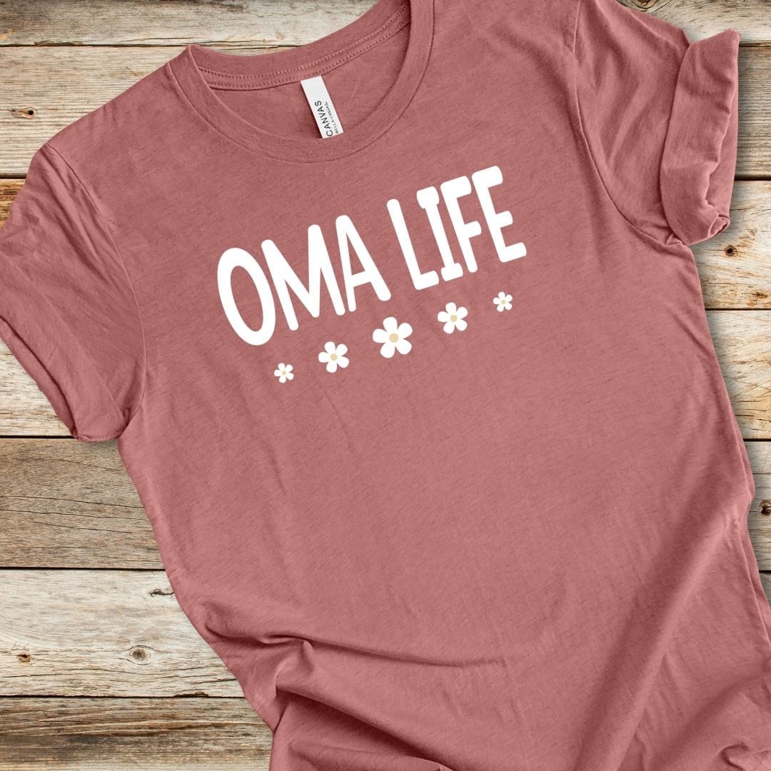 Oma Life Flower Tee