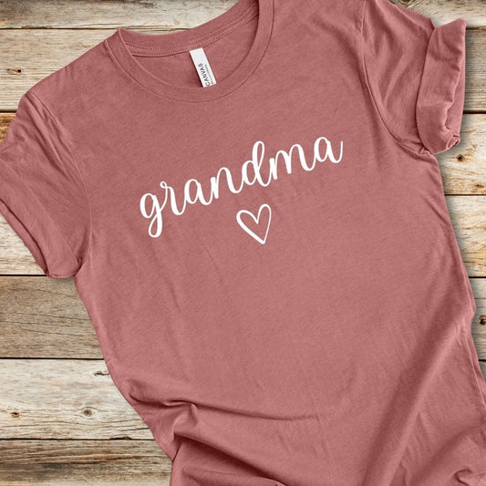 Grandma With Heart Tee