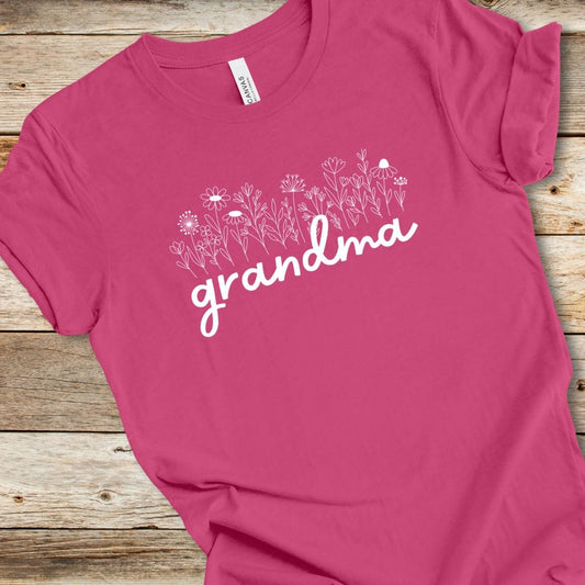 Wildflower Grandma Tee