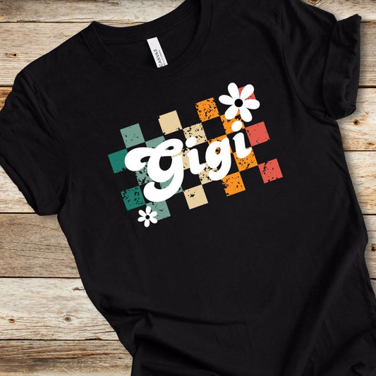 Colorful Retro Gigi Tee