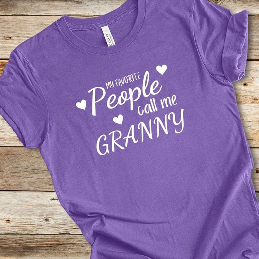 My Favorite People Call Me Granny Tee
