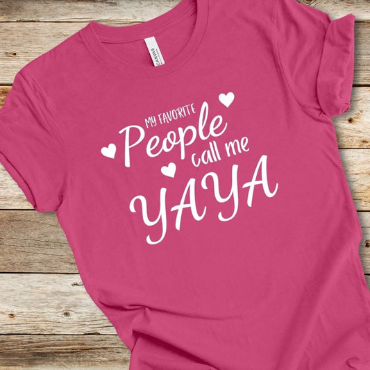 My Favorite People Call Me Yaya Tee