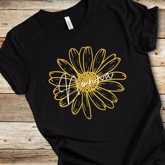 Yellow Daisy Nonna Tee