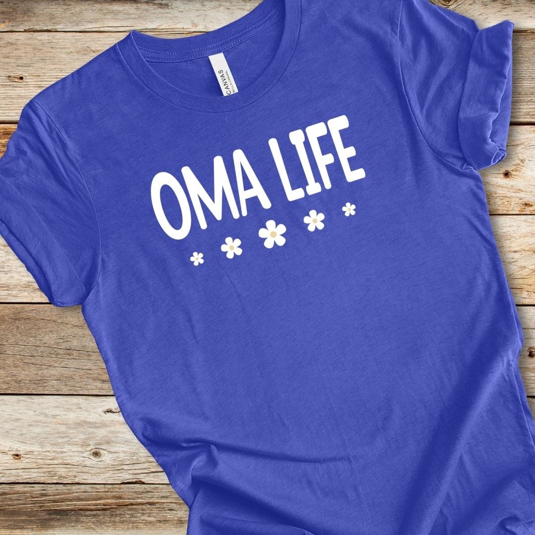 Oma Life Flower Tee