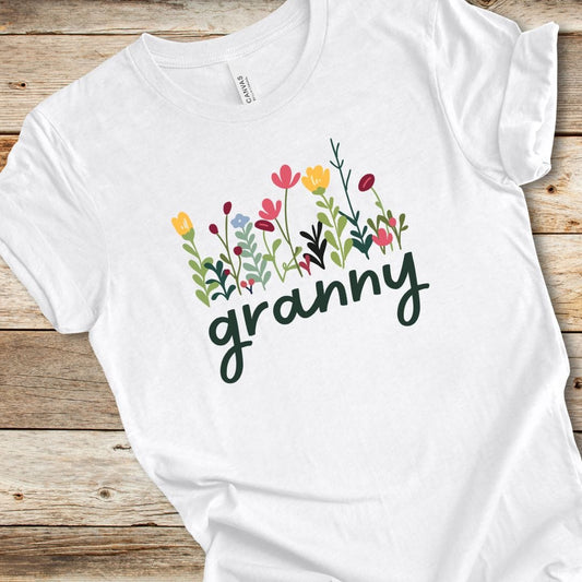 Colorful Wildflower Granny Tee