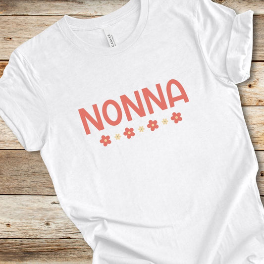 Pink Floral Nonna Tee