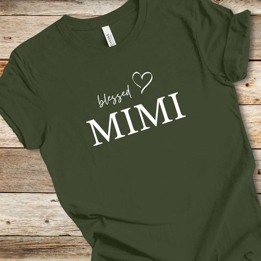 Blessed Mimi Heart Tee