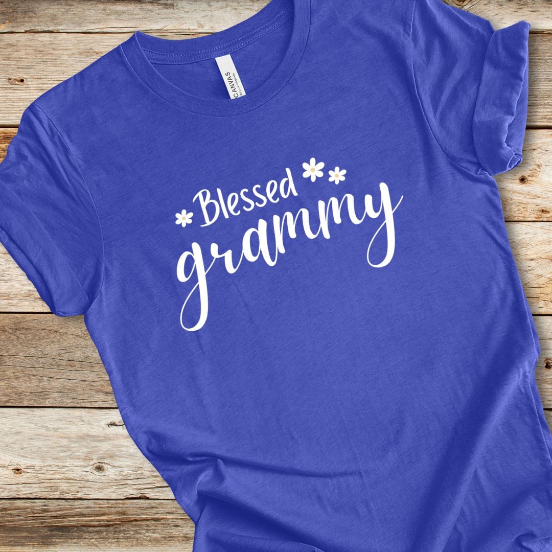 Floral Blessed Grammy Tee