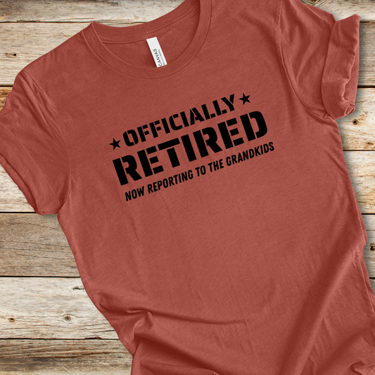 Officially Retired Tee