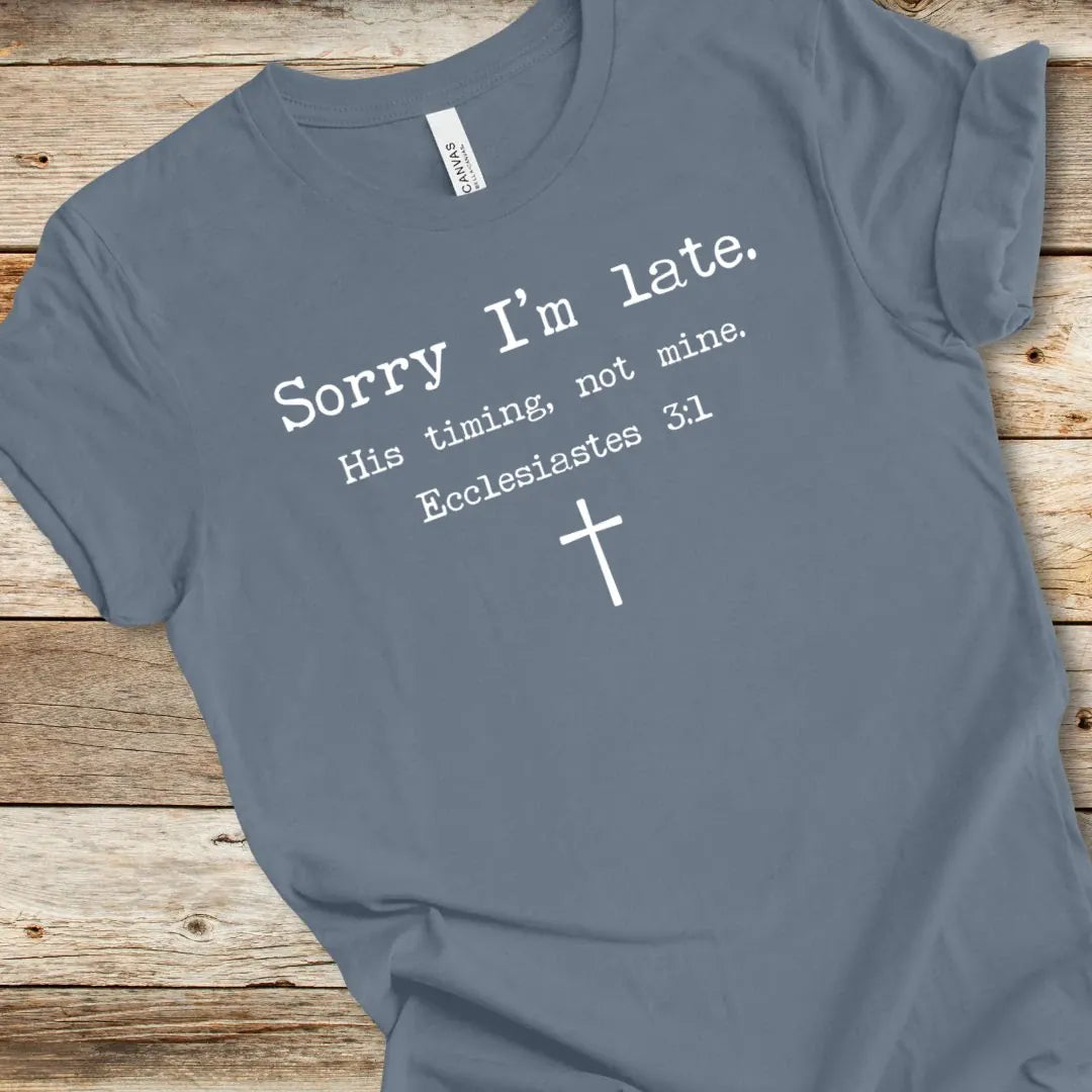 His Timing Tee
